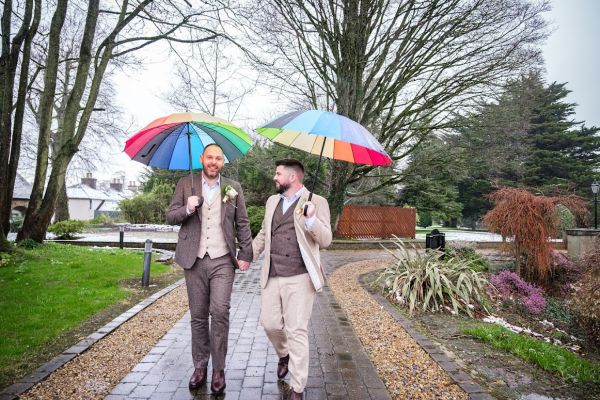 Moyvalley Hotel Wedding Ceremony & Steven & Johnny - 6713