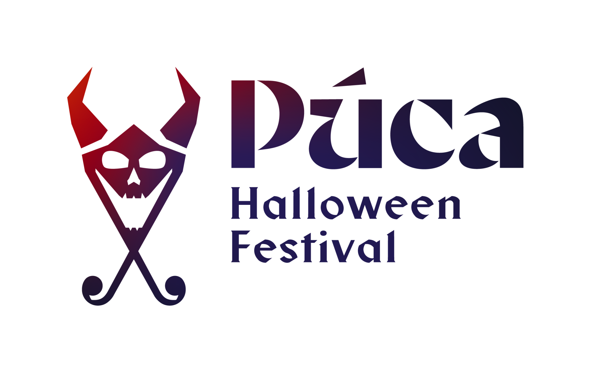 logo black grad stack puca festival