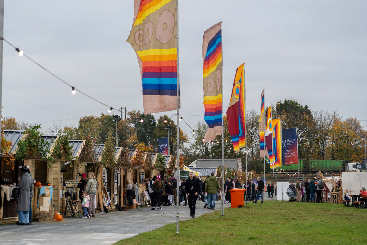 the harvest market trim porchfields púca festival 2024 4